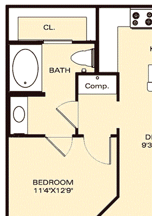 The Cabana One Bedroom Cabana