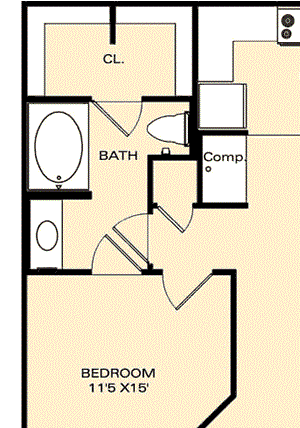 The Copa One Bedroom Copa