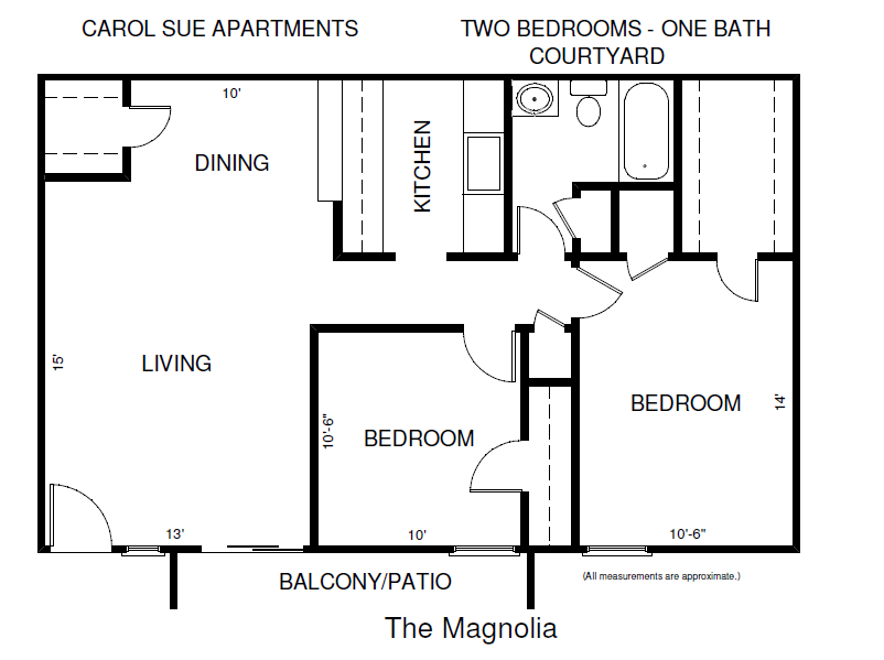 Two Bedroom Magnolia