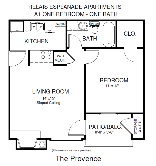 One Bedroom Provence