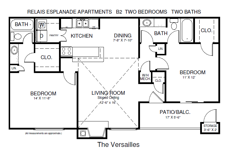Two Bedroom Versailles