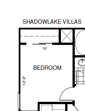 The Sabine Two Bedroom Flat