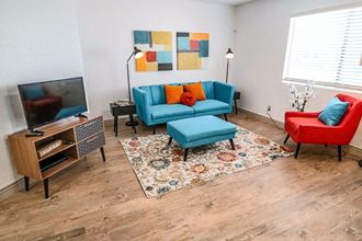 Living Area, Den, Couch, Interior Design, Back Porch