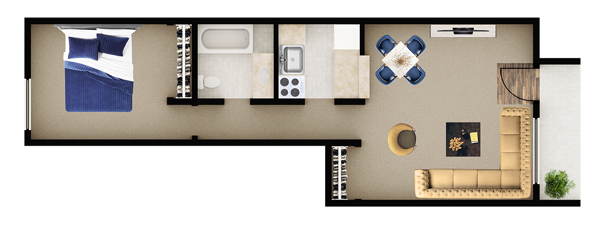 445 N. Wilmot Rd. Studio-2 Beds Apartment for Rent - Photo Gallery 16