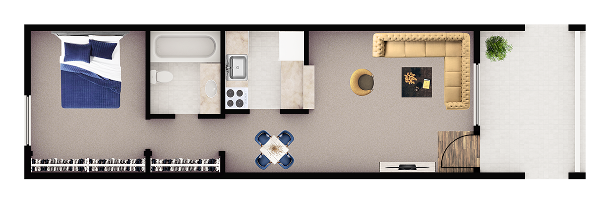 445 N. Wilmot Rd. Studio-2 Beds Apartment for Rent - Photo Gallery 18