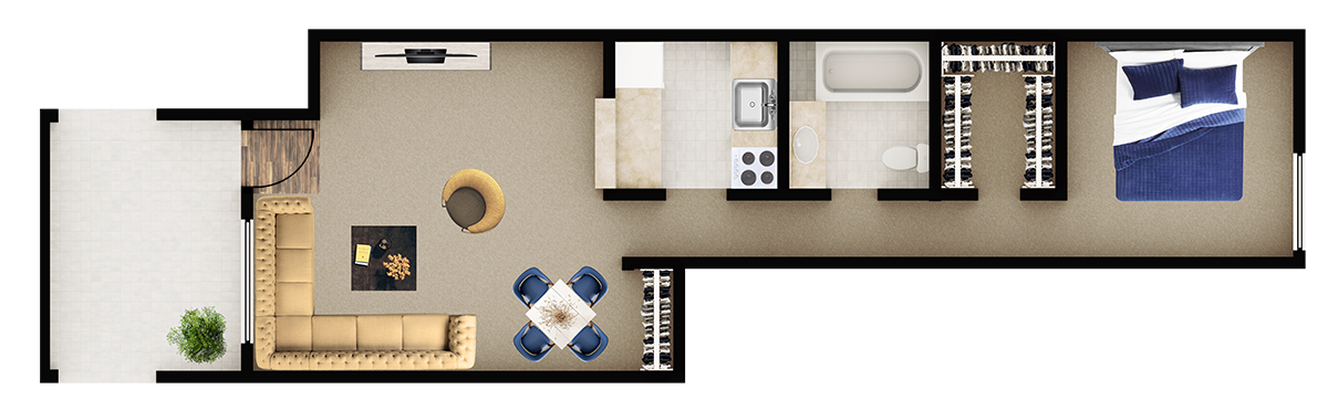 445 N. Wilmot Rd. Studio-2 Beds Apartment for Rent - Photo Gallery 19