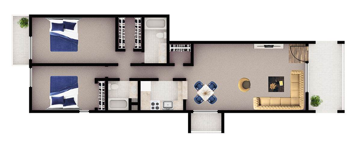 445 N. Wilmot Rd. Studio-2 Beds Apartment for Rent - Photo Gallery 23