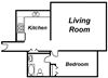 1 Bedroom, 1 Bath