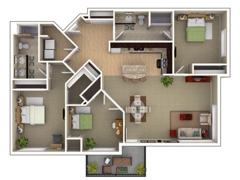 1300 Northwest Parkway Studio-3 Beds Apartment for Rent - Photo Gallery 36