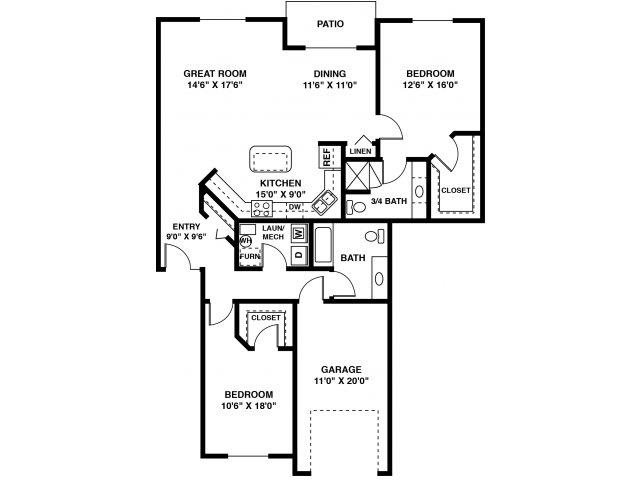 The Woods Floor Plan 12