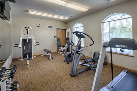 our gym is equipped with a variety of equipment for your use