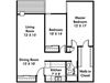2 Bed 1 Bath