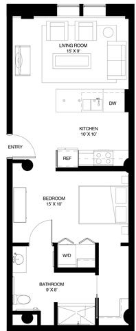 A4 Type A Studio Floor Plan 11