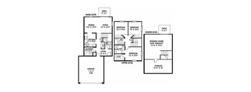 C - 3 Bed/3 Level - 2 Car