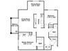2 Bedroom Corner Unit