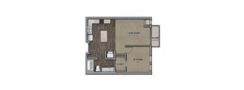 1D-1 Bedroom