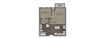 1G-B-1 Bedroom