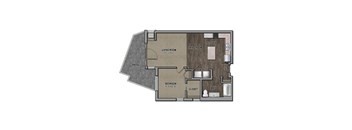 1J-A-1 Bedroom Accessible