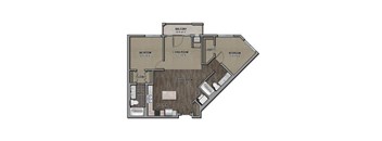 2J-2 Bedroom
