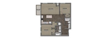 2K-2 Bedroom