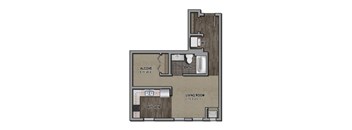 ST2-1 Bedroom Alcove