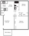 2 Bedroom / Phase 1 & 2