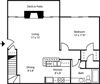 1BR-1BA GARDEN