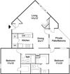 Windsor 2BR 2BA 1055 sq ft