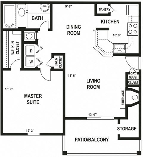975 Westmeade Drive 1-2 Beds Apartment, Townhouse for Rent - Photo Gallery 36