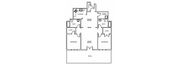 2 Bedroom with Patio