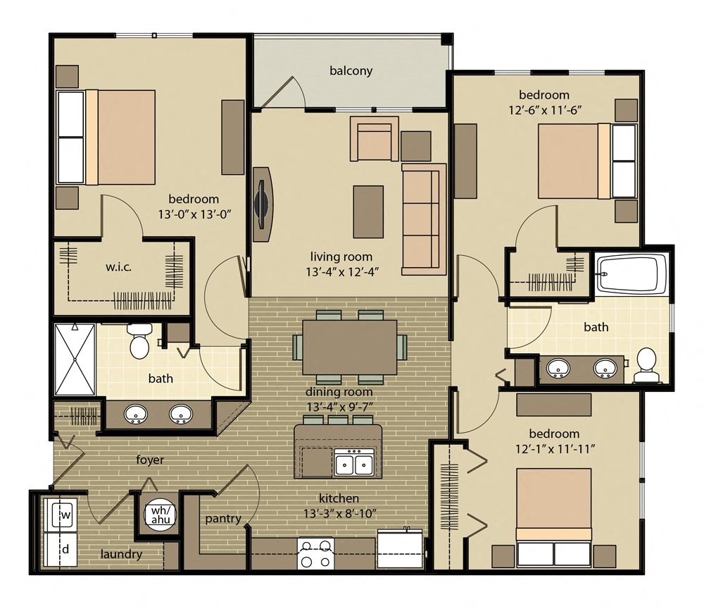 Manhattan Floor Plan 6