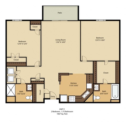 200 S Olive St 1-2 Beds Apartment for Rent - Photo Gallery 9