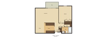 1 Bedroom Apartments