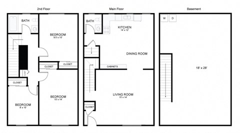 110550 Windmill Ct 1-3 Beds Townhouse, Affordable for Rent - Photo Gallery 20
