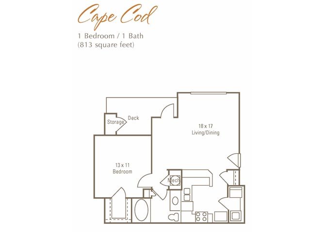 Cape Cod Floor Plan 3
