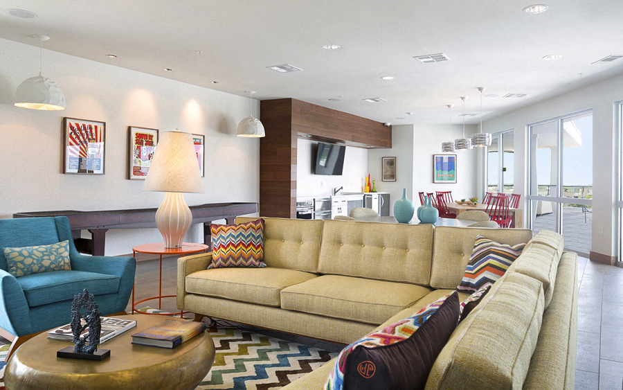 Burnet Flats Rooftop Lounge