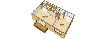 Olde Towne Village - 1 Bed, 1 Bath