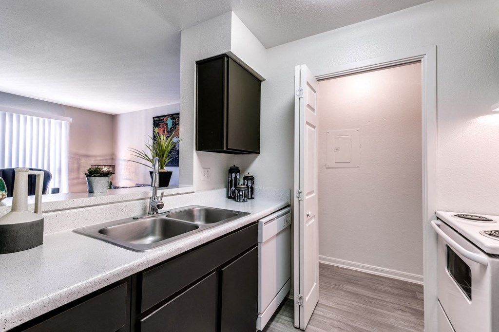our apartments offer a modern kitchen with stainless steel appliances