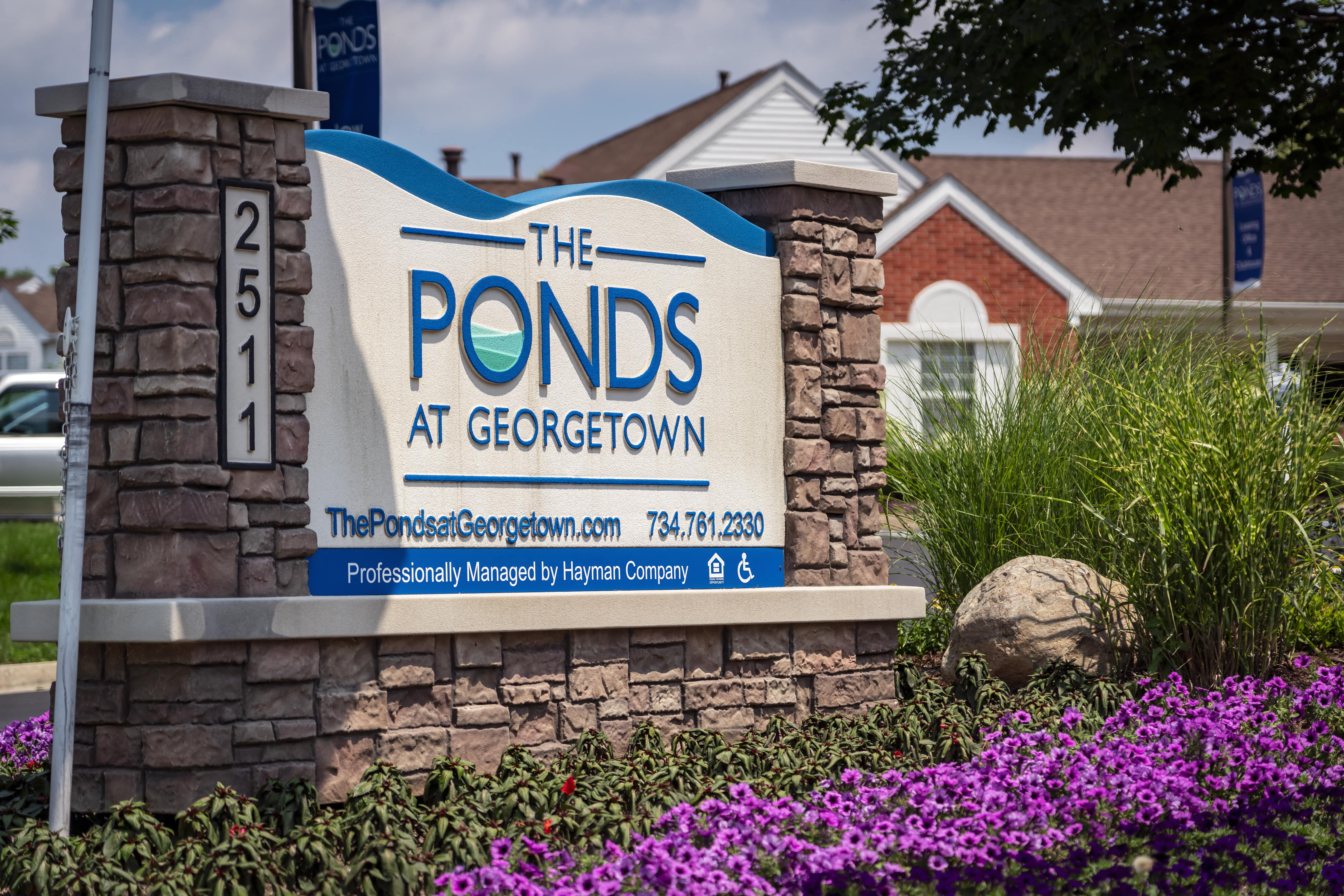The Ponds at Georgetown Signage