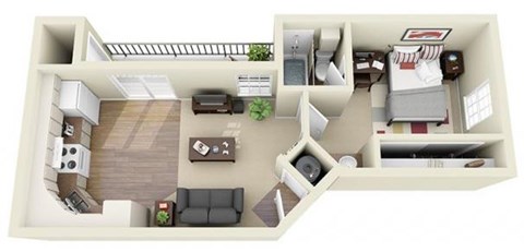 7820 Woodchase 1-2 Beds Apartment for Rent - Photo Gallery 15