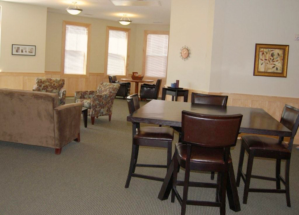 Clover Field Marketplaces' spacious community room.