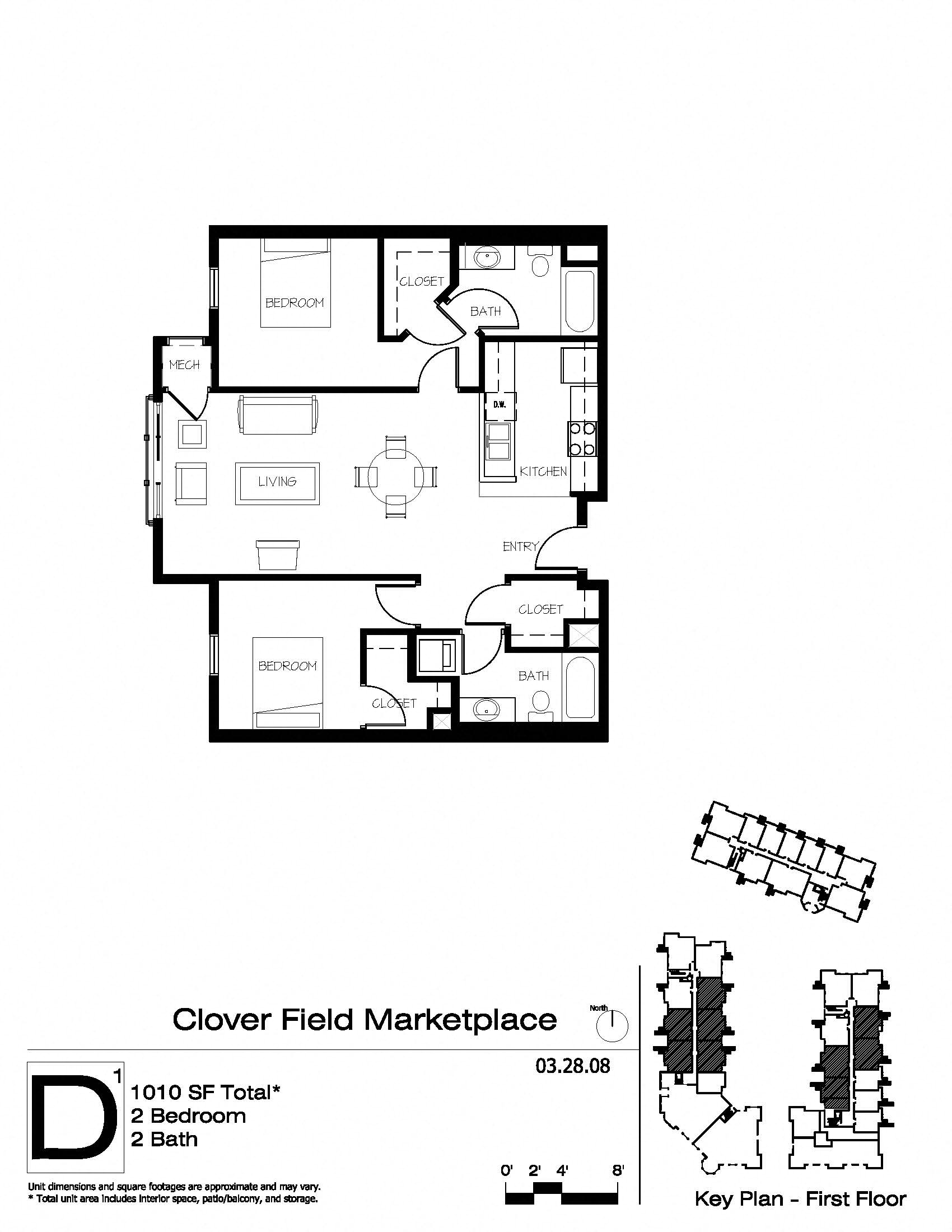 Two Bedroom-Two Bath
