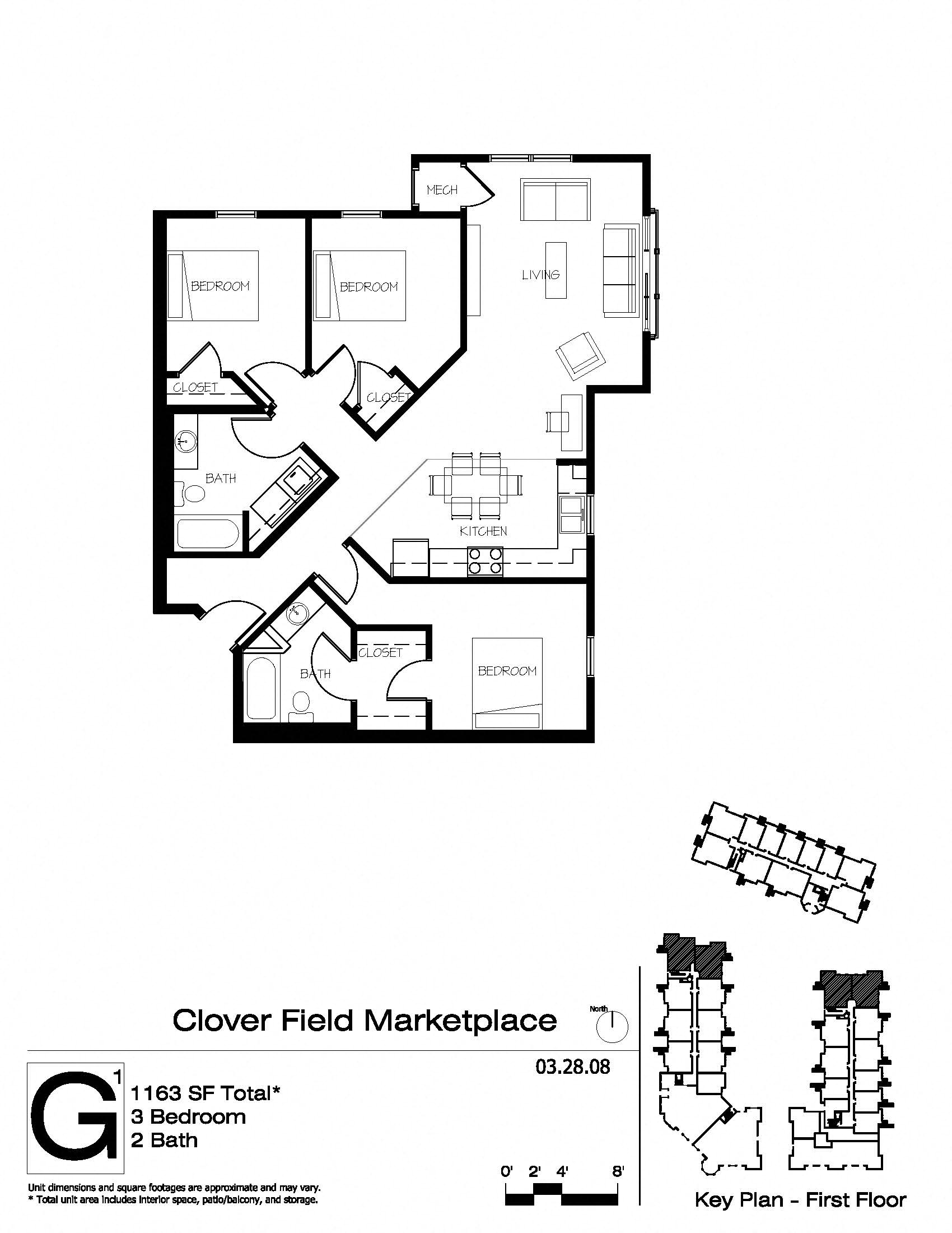 Three Bedroom-Two Bath