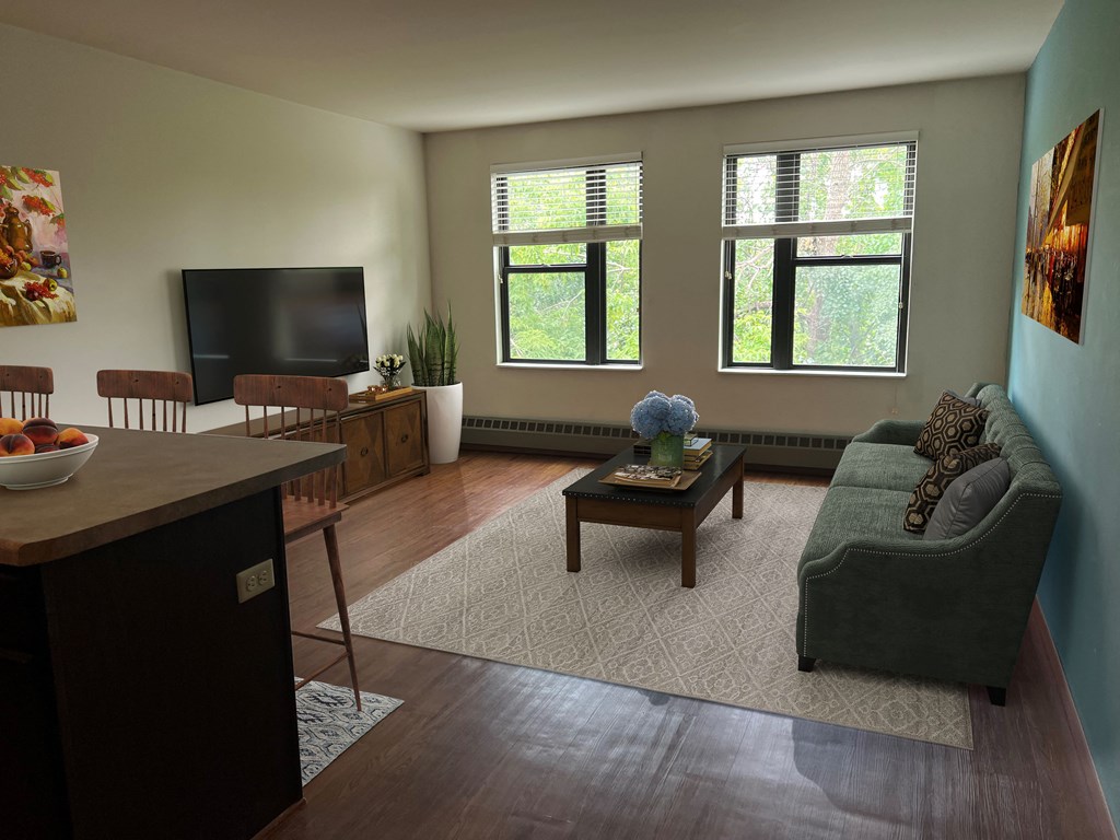 Spacious Living Room