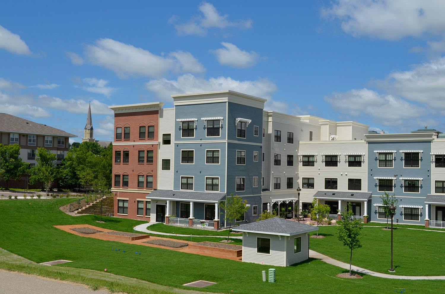 Back View of Building