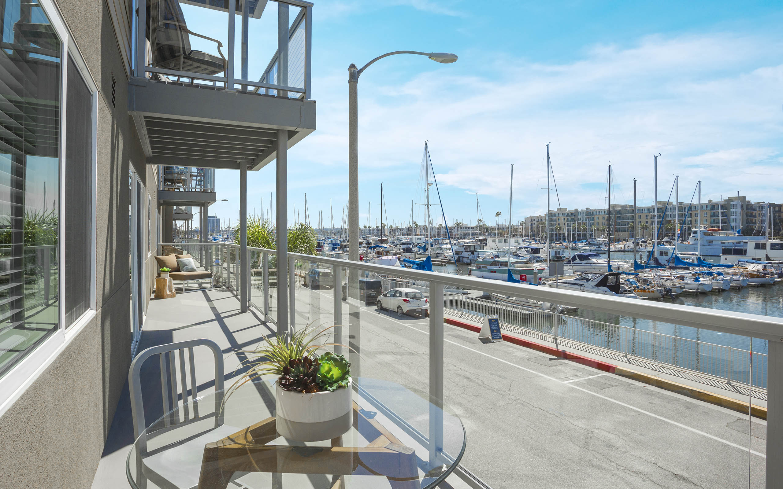 Wayfarer Marina Del Rey, CA Model Patio