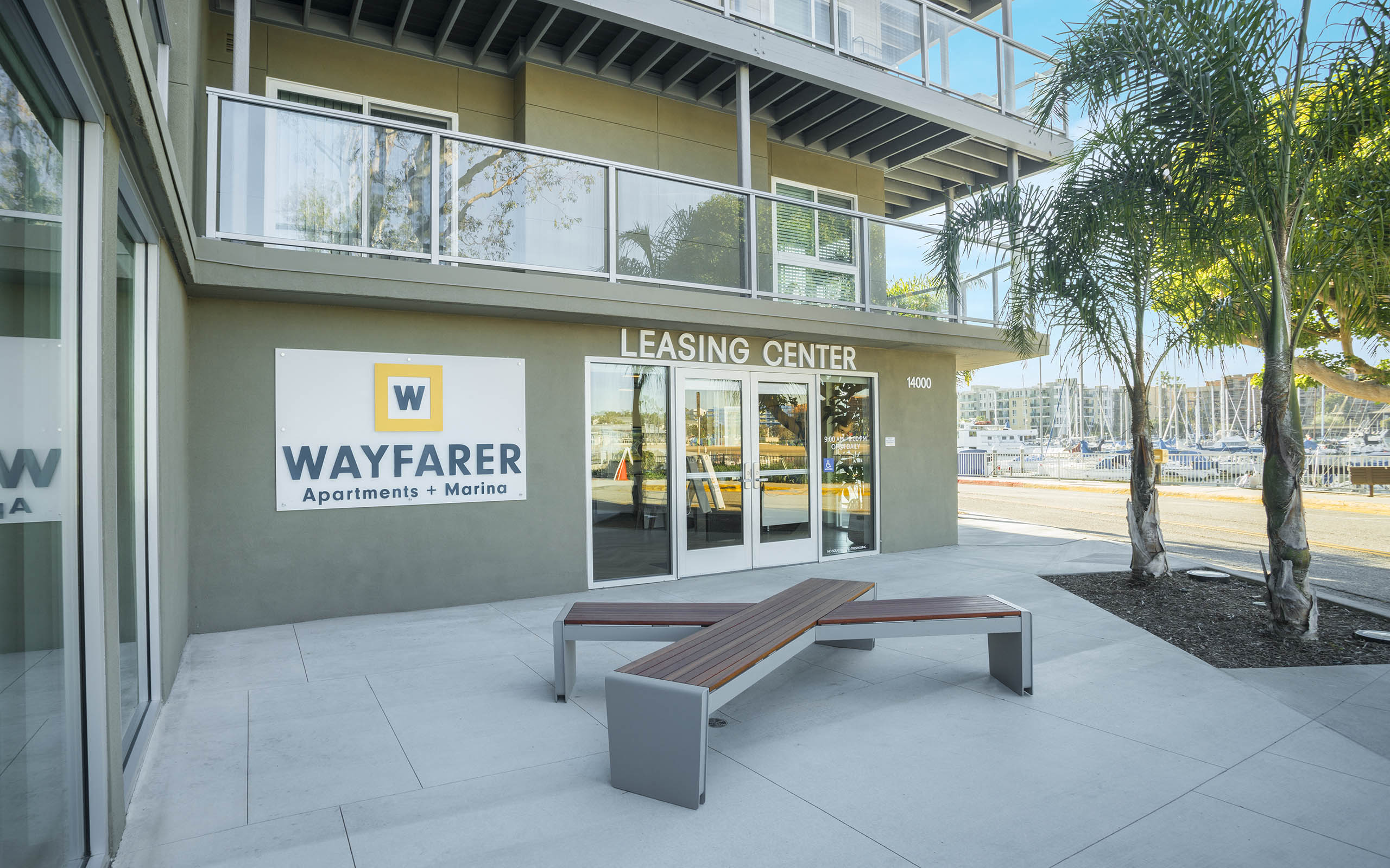 Wayfarer Marina Del Rey, CA Exterior Seating Area