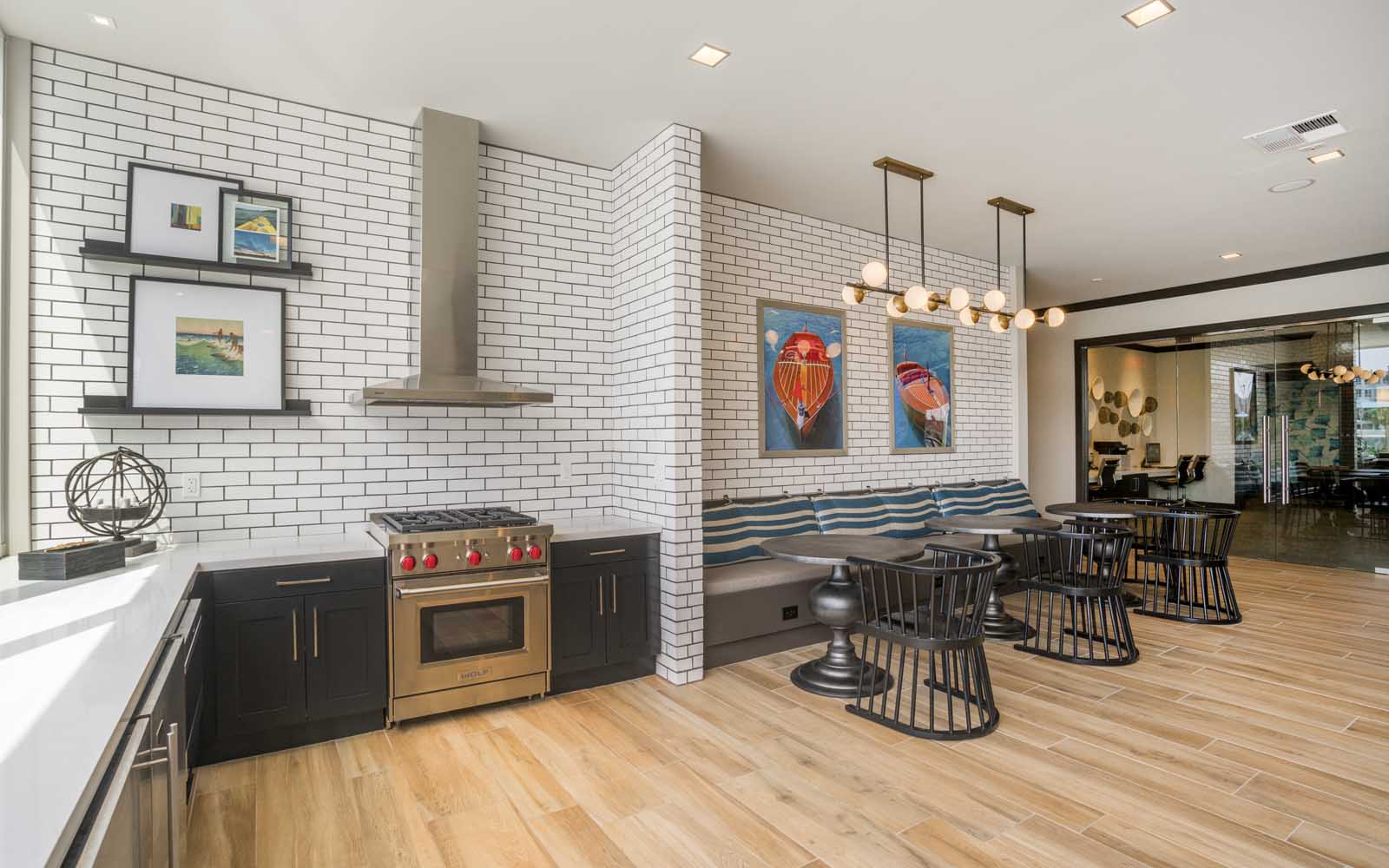 Wayfarer Marina Del Rey, CA Clubroom Kitchen