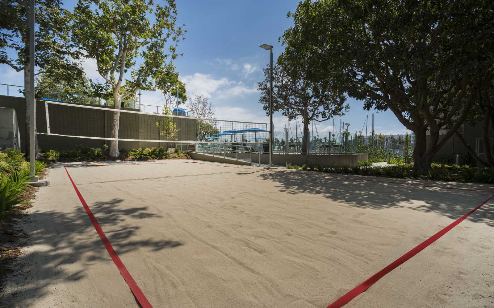 Wayfarer Marina Del Rey, CA Volleyball Court