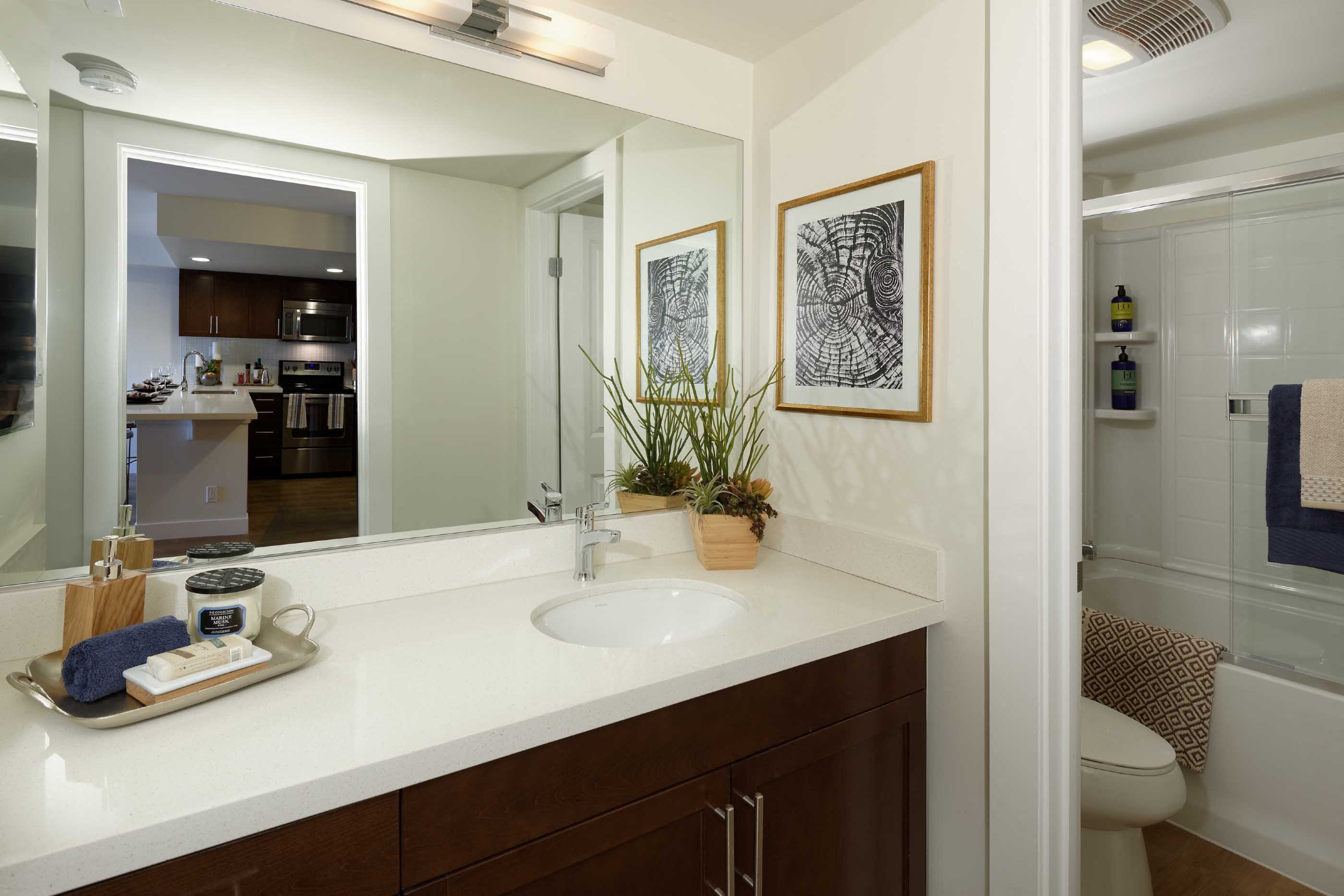 Wayfarer Marina Del Rey, CA Model Bathroom
